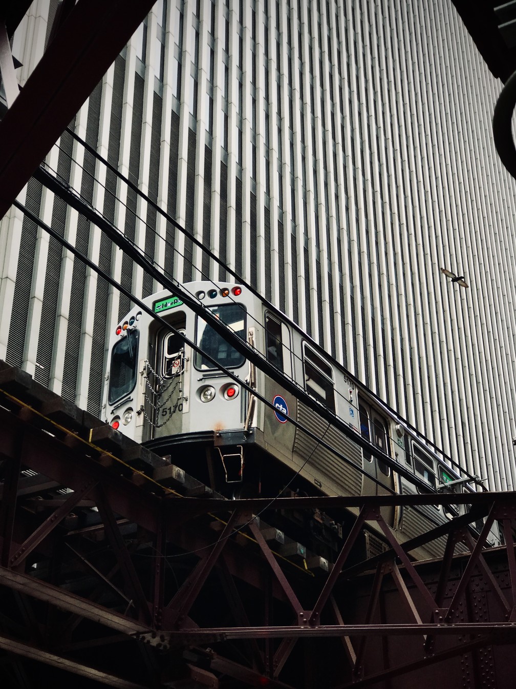 '(L)inhas', de Aaron Hao Tan, ficou com o 3º lugar na categoria 'Paisagem Urbana'. Foto tirada em Chicago — Foto: Aaron Hao Tan/iPhone Photography Awards