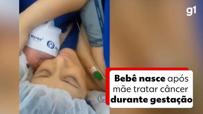 Meu bebê me salvou', diz mãe que descobriu câncer durante gravidez