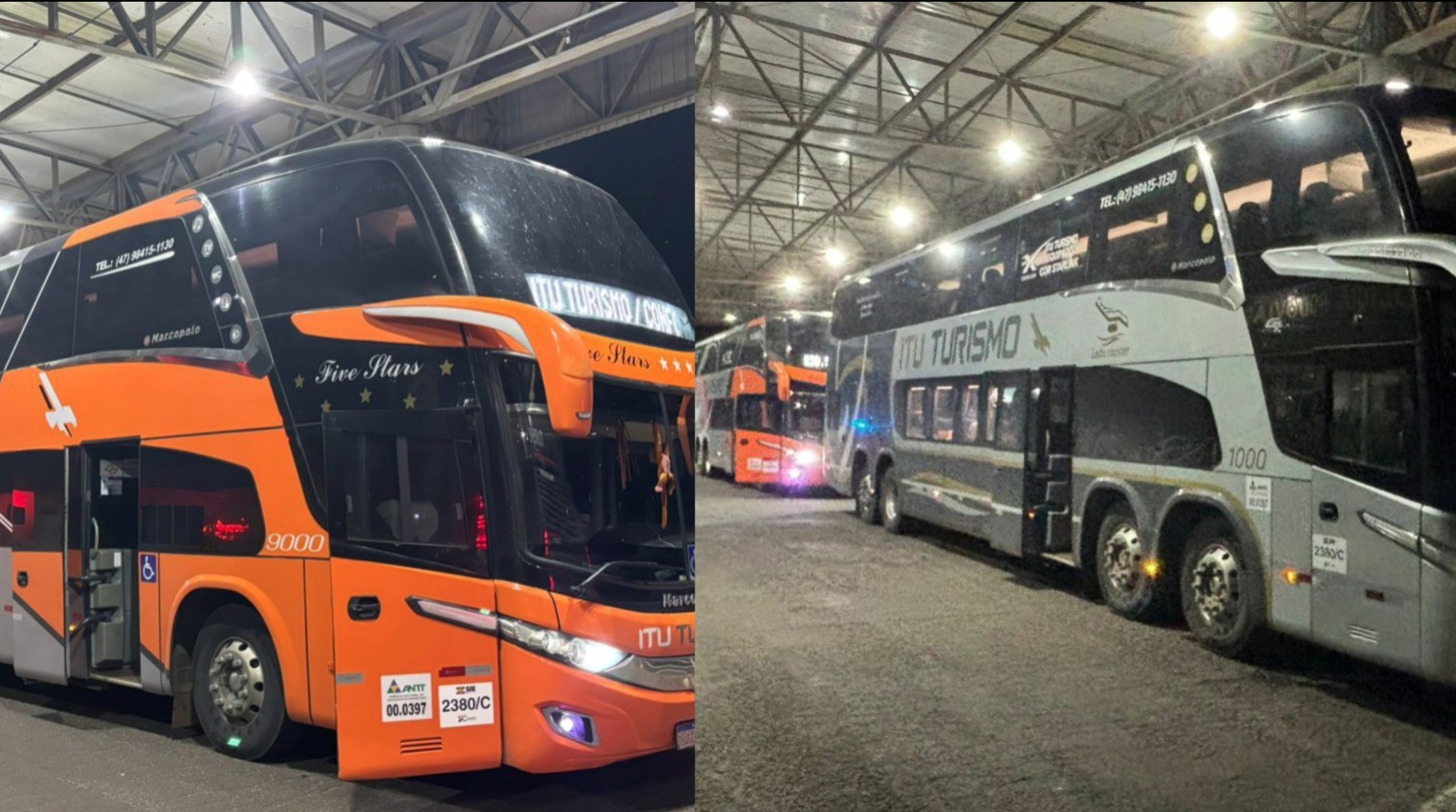 Ônibus com 125 argentinos são interceptados ao entrarem irregularmente para trabalhar em SC