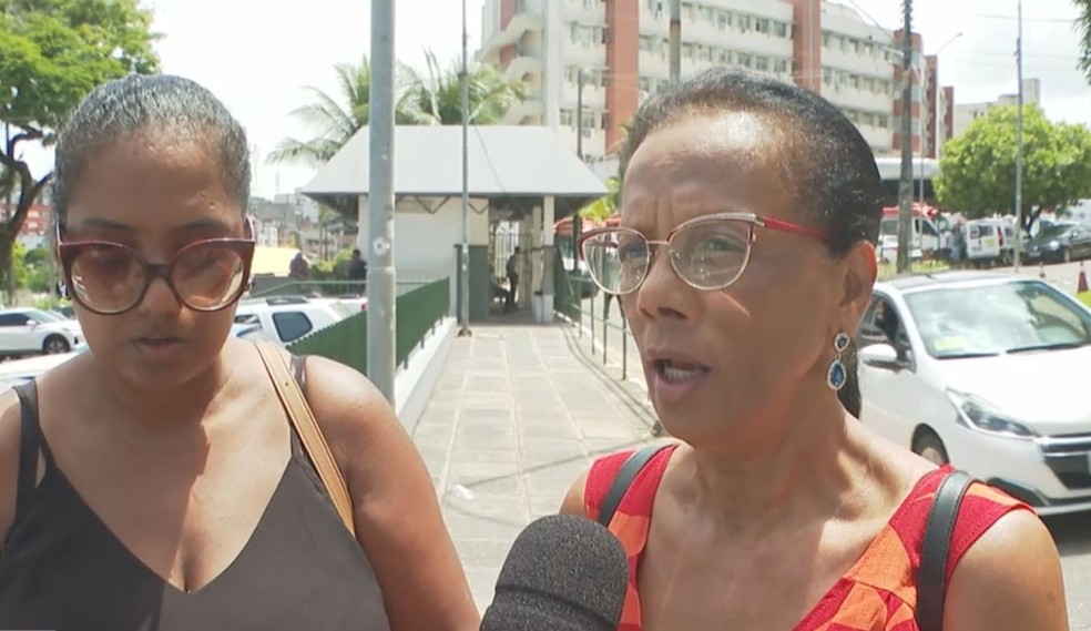 Mãe e irmã de Orlando Caldeira detalharam acidente nesta sexta — Foto: Reprodução/TV Bahia