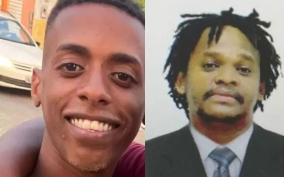 Renato Santos Evangelista Sobrinho, foi morto em 2021, e o investigador de Polícia Civil Luiz Alberto, em 2017 — Foto: Arquivo Pessoal/Sindpoc