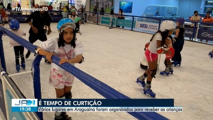 Vários lugares são organizados para receber crianças nas férias em Araguaína