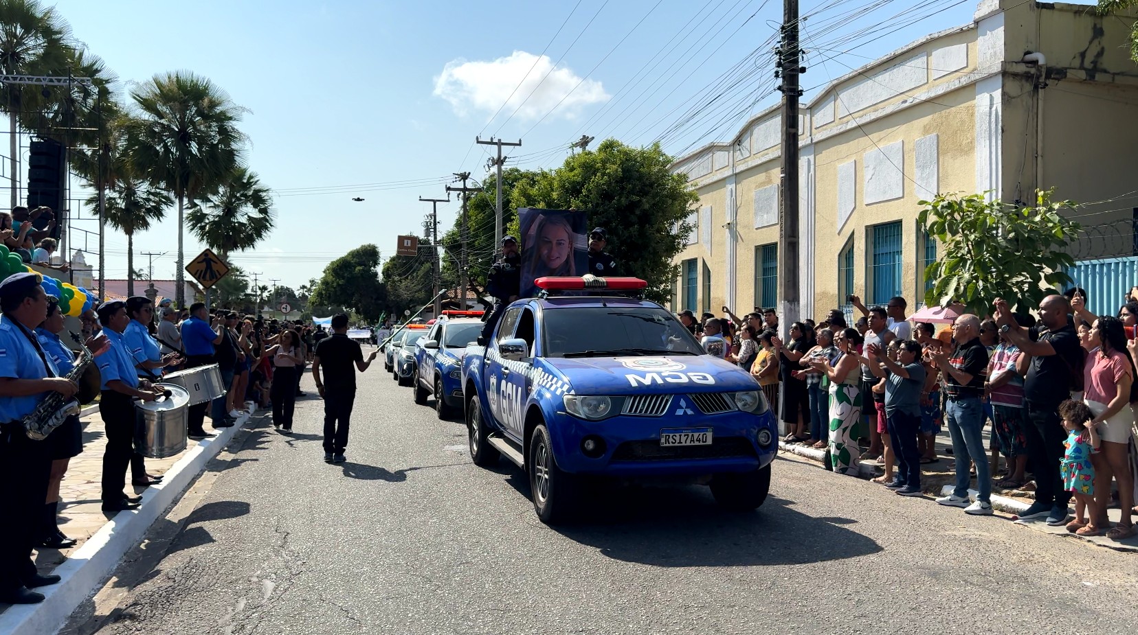 Desfile de 7 de Setembro em Parnaíba faz homenagem a comandante de Guarda Civil assassinada
