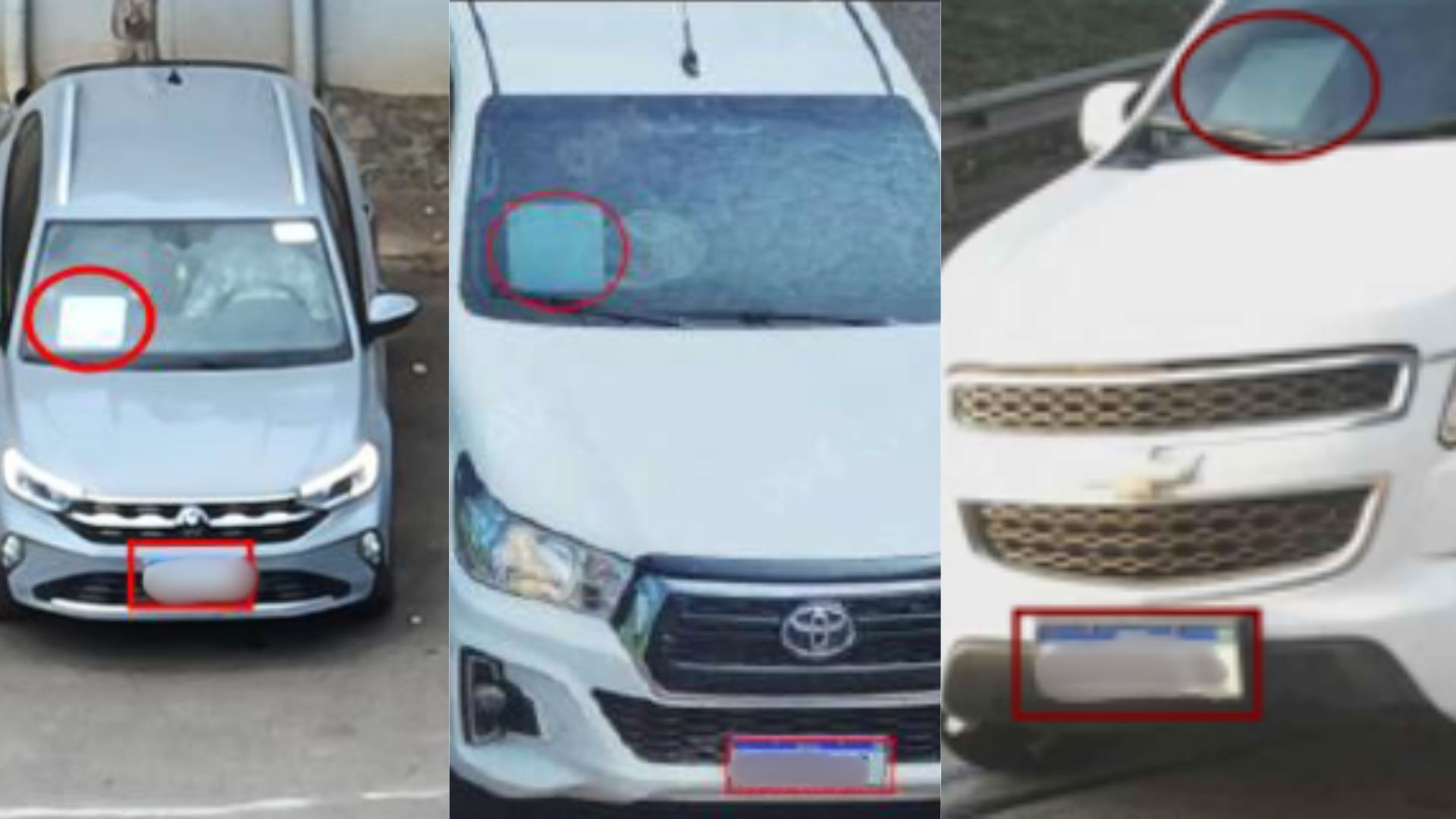 Veículos usavam starlink para comunicação durante trajeto de drogas entre MS, SP e MG — Foto: Ficco/Reprodução