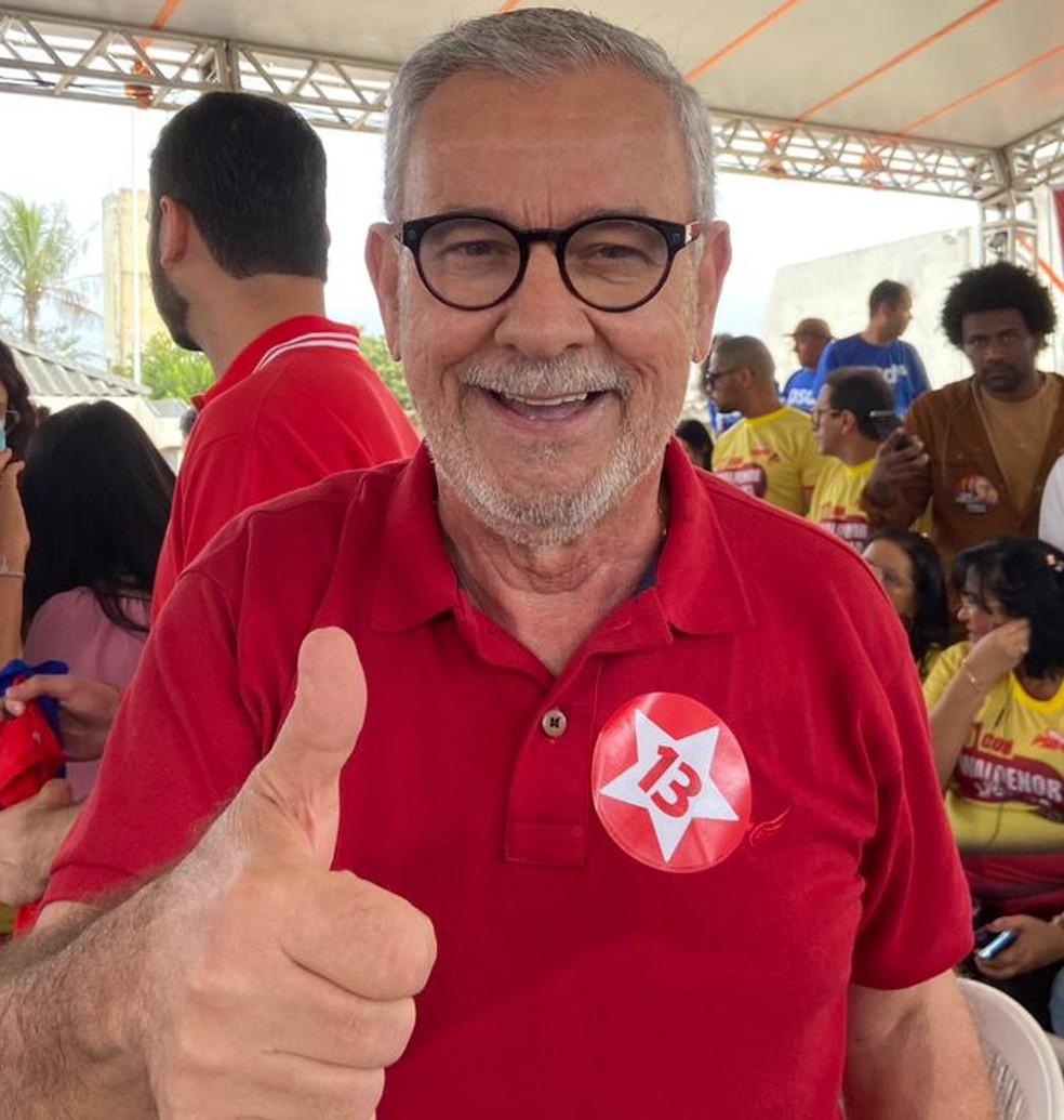 Waldenor Pereira, candidato a prefeito de Vitória da Conquista. — Foto: Santiago Neto