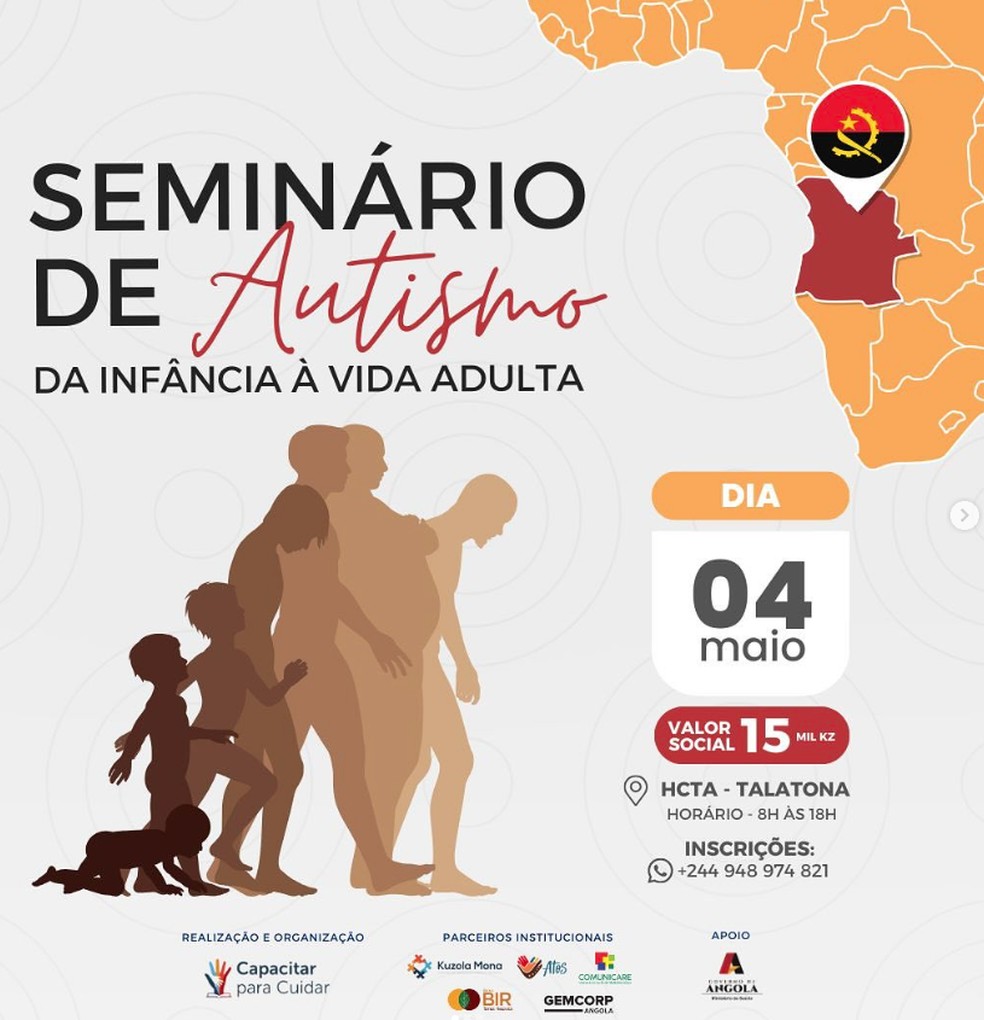 Seminário sobre autismo será realizado no dia 04 do próximo mês — Foto: Divulgação