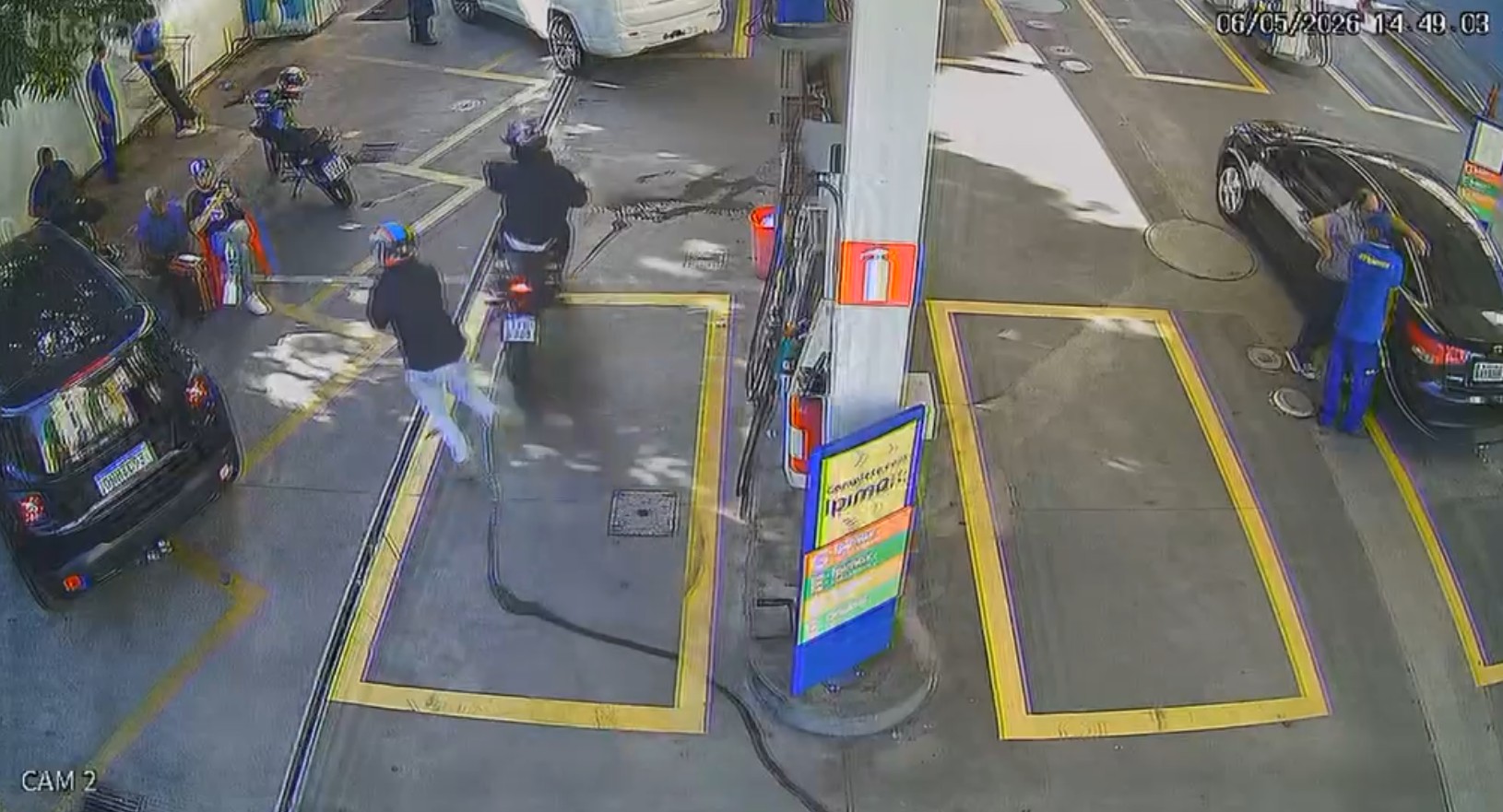 VÍDEO: gerente de posto de combustível é morto a tiros durante o trabalho em BH