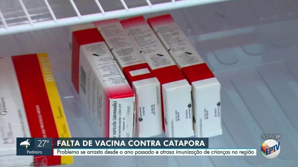 Sem estoque, Campinas faz 'lista de espera' para vacina contra catapora ...