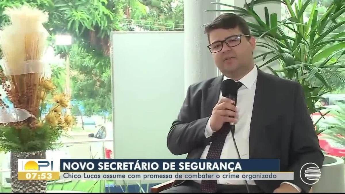 Chico Lucas assume Secretaria de Segurança Pública com promessa de novas  delegacias de combate ao crime organizado e facções, Piauí