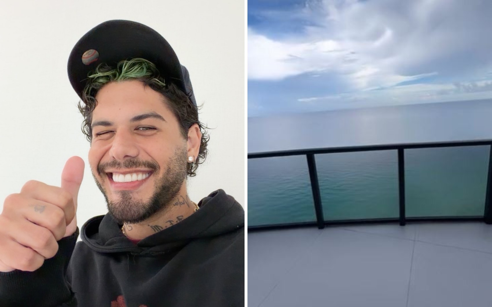 De elevador para carro a vista para o mar: Zé Felipe revela detalhes da casa nova
