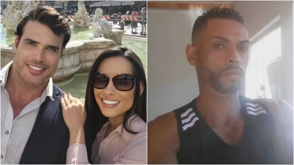O empressário Renê da Silva Nogueira Júnior, casado com a delegada Ana Paula Balbino Nogueira, foi preso suspeito de atirar e matar o gari Laudemir de Souza Fernandes — Foto: Reprodução