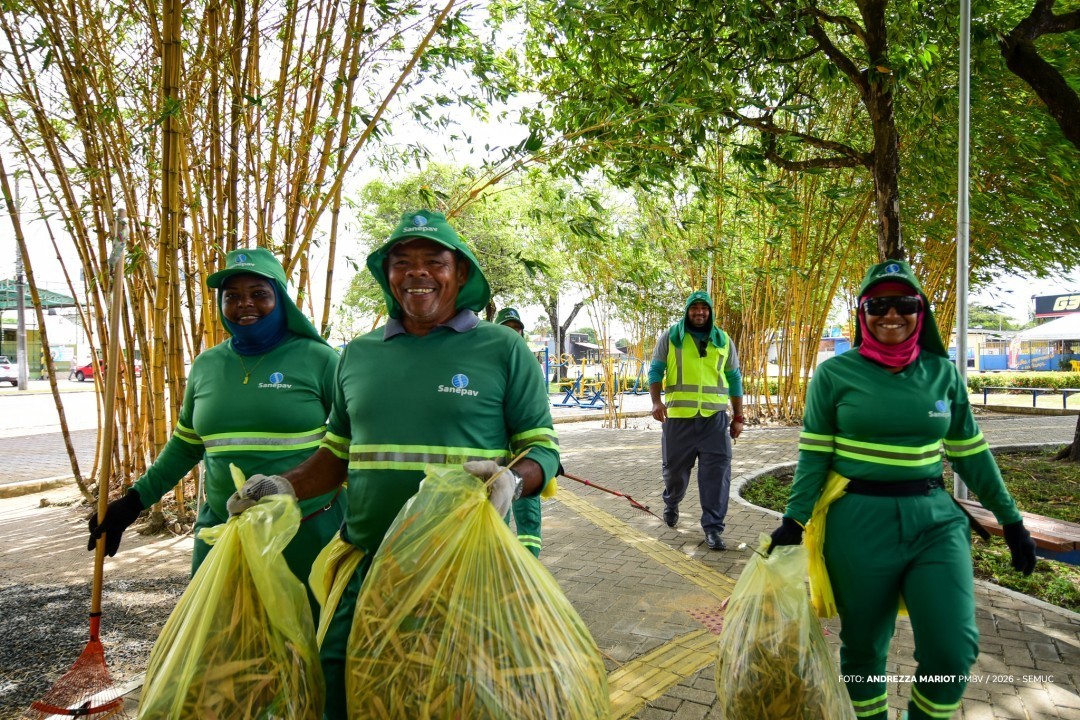 Agentes de limpeza urbana garantem mais qualidade de vida em Boa Vista