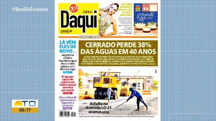 Redução de águas na Amazônia é destaque do Jornal Daqui desta quinta-feira (16)
