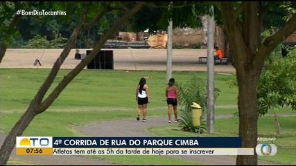 Atletas podem se inscrever para a 4ª Corrida de Rua do Parque Cimba, em Gurupi