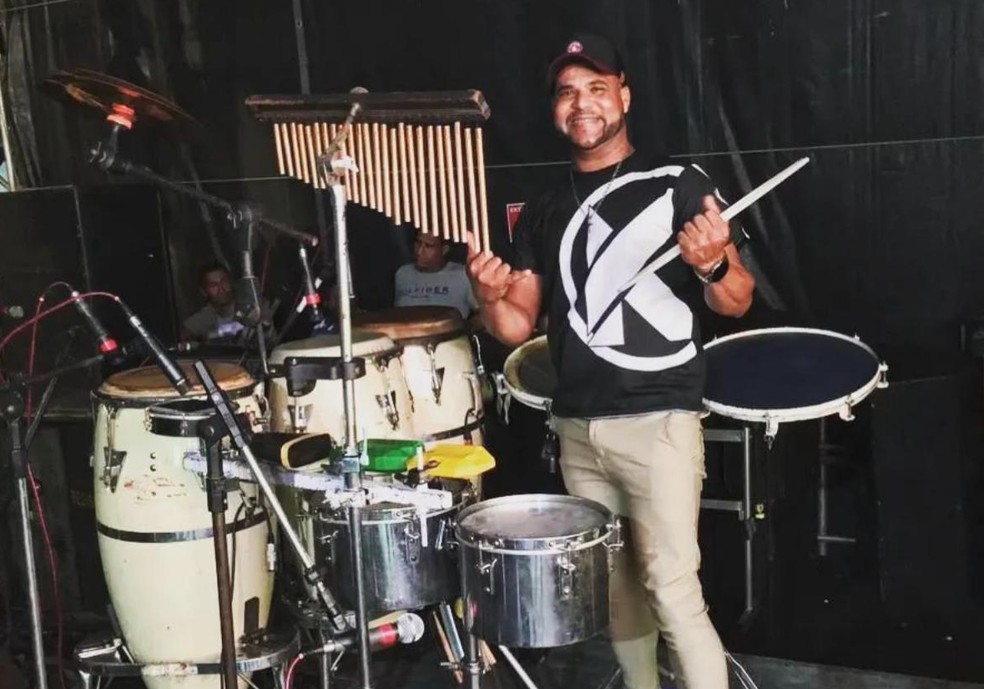 Genivan Alves dos Santos tocava percussão em bandas da cidade — Foto: Reprodução/Redes Sociais