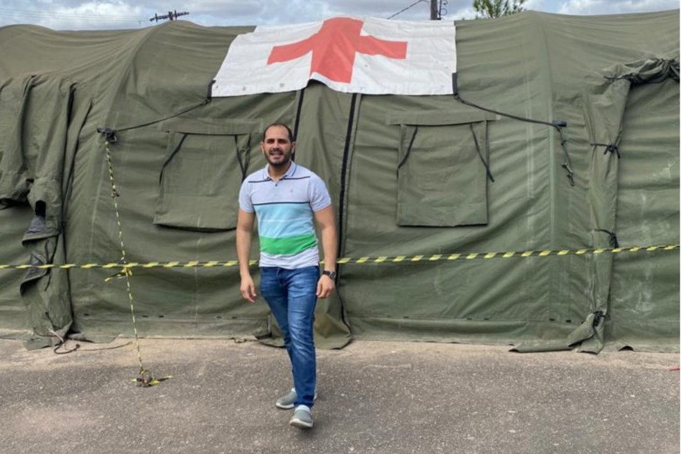 Enfermeiro cearense comenta experiência como voluntário com o Povo Yanomami. — Foto: Arquivo pessoal