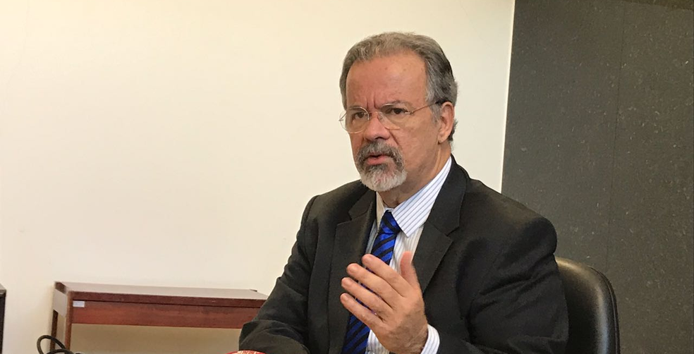 Ministro Raul Jungmann deu coletiva de imprensa em Brasília — Foto: Guilherme Mazui/G1