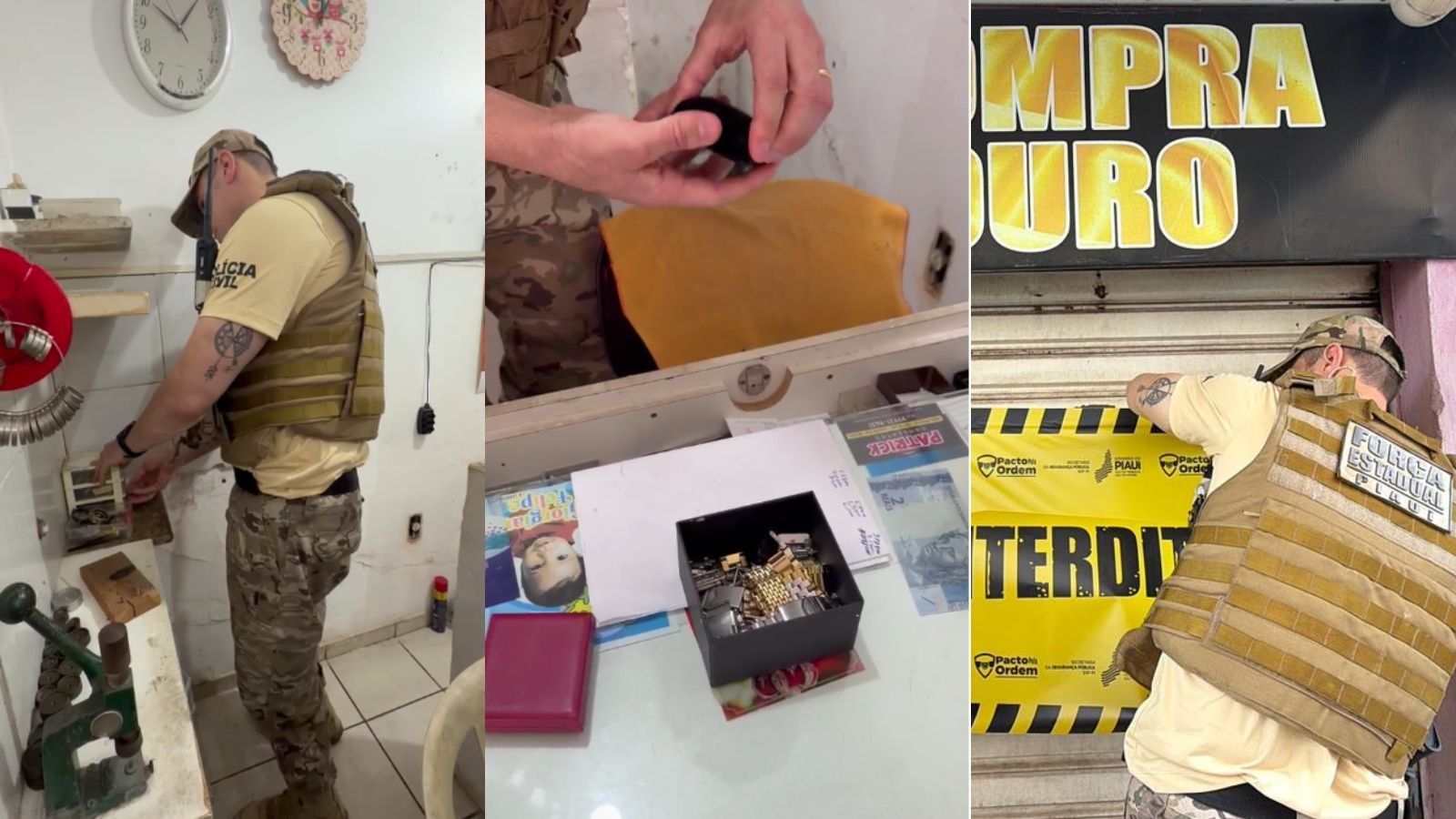 Ouro Sujo: loja é fechada pela segunda vez suspeita de vender ouro ilegal em Teresina