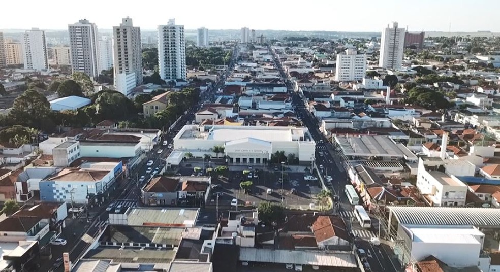 A cidade de Araraquara — Foto: Reprodução/EPTV