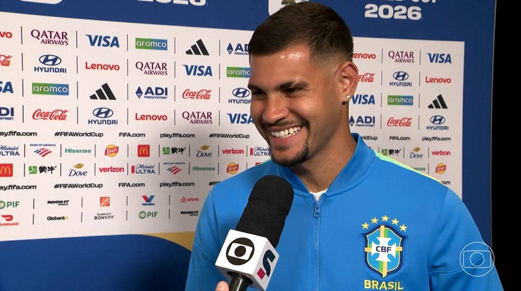 'Pronto para correr': Bruno Guimarães é o jogador que mais correu na seleção até agora