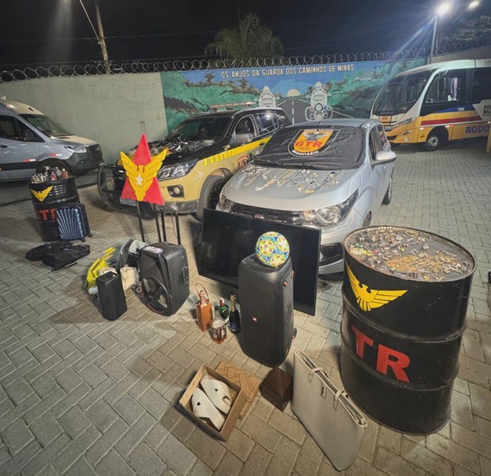 Casal é preso em BH suspeito de integrar quadrilha especializada em furtos a residências