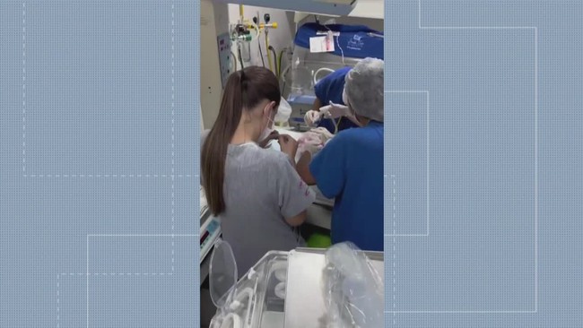 Vdeo mostra superlotao em UTI neonatal da Santa Casa, em Anpolis