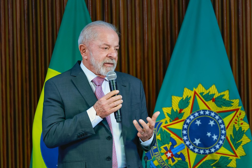 O presidente Luiz Inácio Lula da Silva no Palácio do Planalto. — Foto: Ricardo Stuckert/PR
