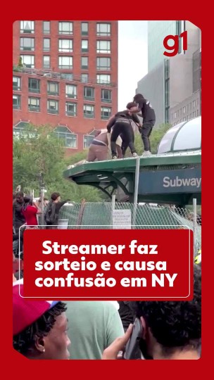 Streamer é detido pela polícia após tumulto de...