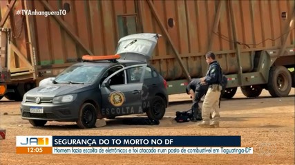 Segurança do Tocantins morre com tiro na cabeça durante assalto no DF