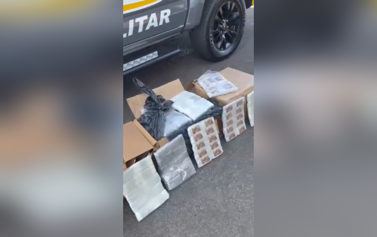 Motorista é preso com 88 kg de maconha dentro de caminhão na Castello Branco em Porangaba