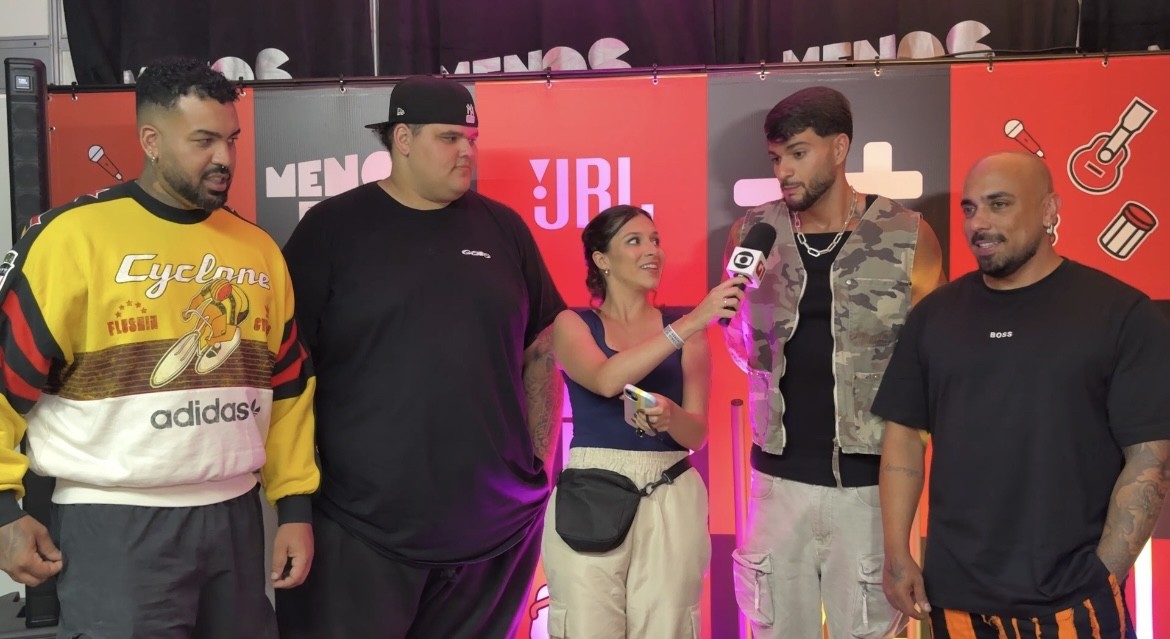 'Aqui já é terra de pagodeiro', diz vocalista de Menos é Mais sobre Planeta Atlântida, no RS