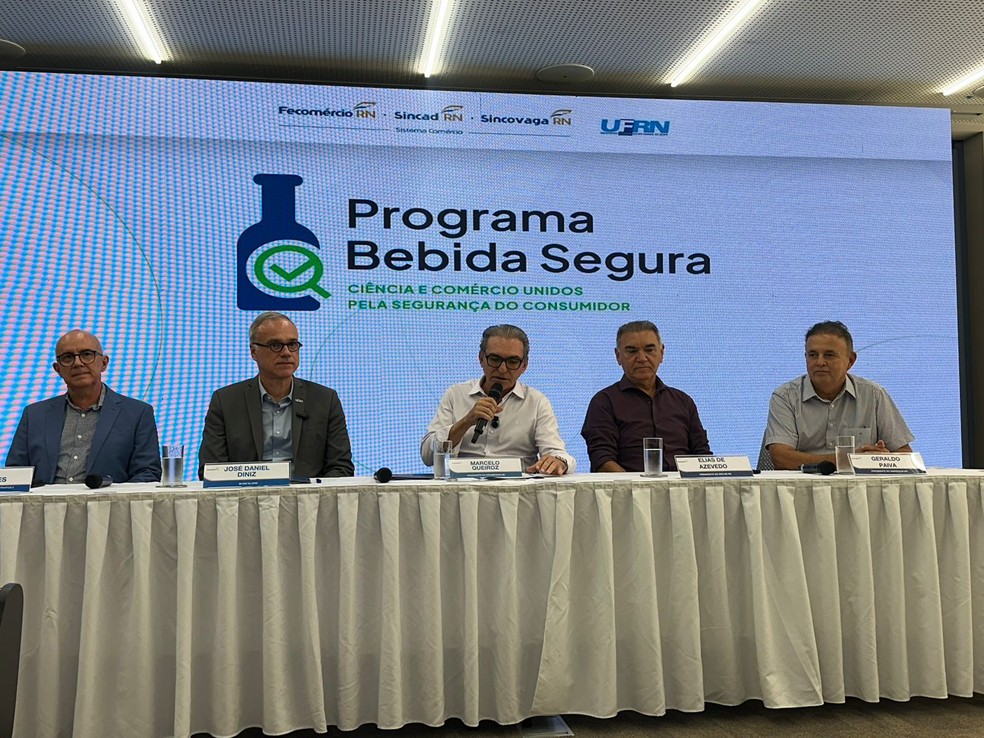 Acordo entre UFRN e Fecomércio permitirá testagem de bebidas vendidas no RN — Foto: Pedro Trindade/Inter TV Cabugi