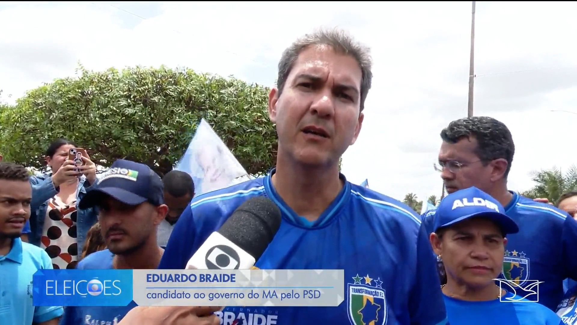 Qual é o número de Eduardo Braide (PSD) para o governo do Maranhão?