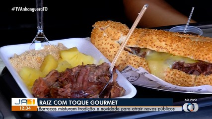 Casal leva pratos gourmet para a feira da 304 Sul em Palmas