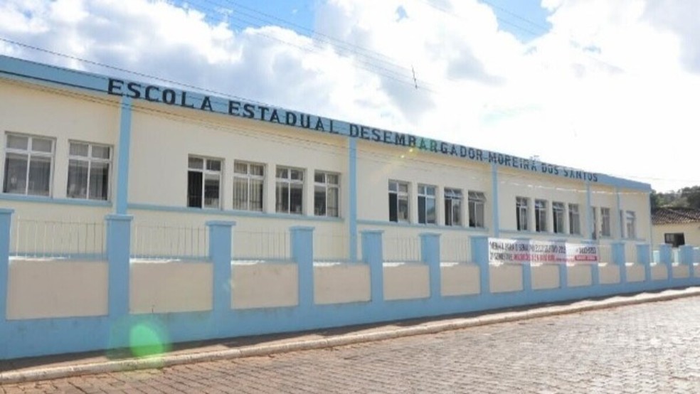 Escola Estadual Desembargador Moreira dos Santos — Foto: Reprodução/Redes sociais