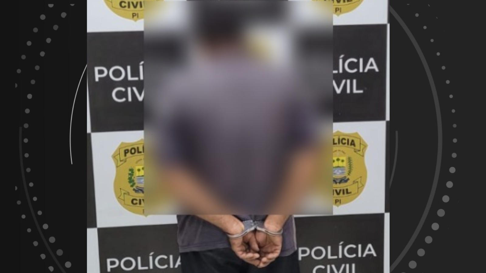 Condenado a 19 anos de prisão por estuprar a própria filha é preso em cidade do Piauí