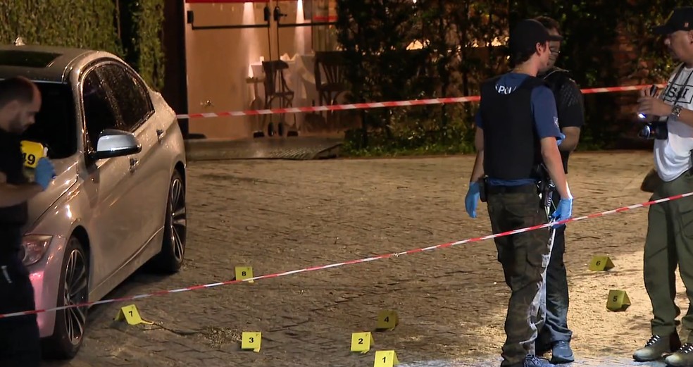 Médico é preso por matar outros dois médicos a tiros em Barueri — Foto: TV Globo