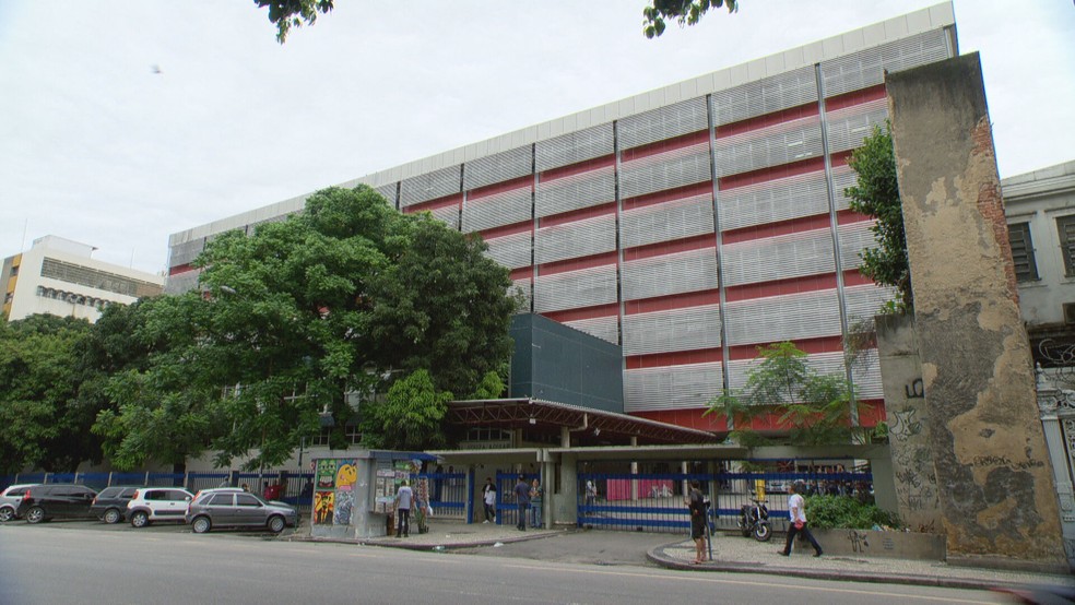 Hospital Municipal Souza Aguiar, no Centro do Rio  — Foto: Reprodução/TV Globo 