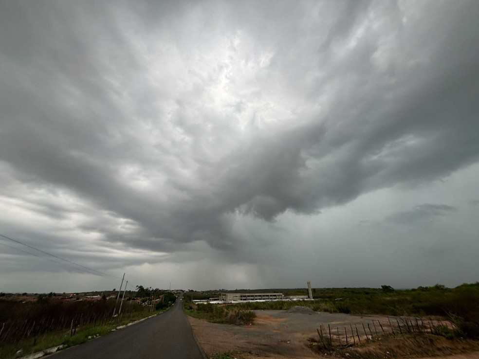 Último fim de semana de fevereiro deve ser de chuvas no Ceará. — Foto: Divulgação/Funceme
