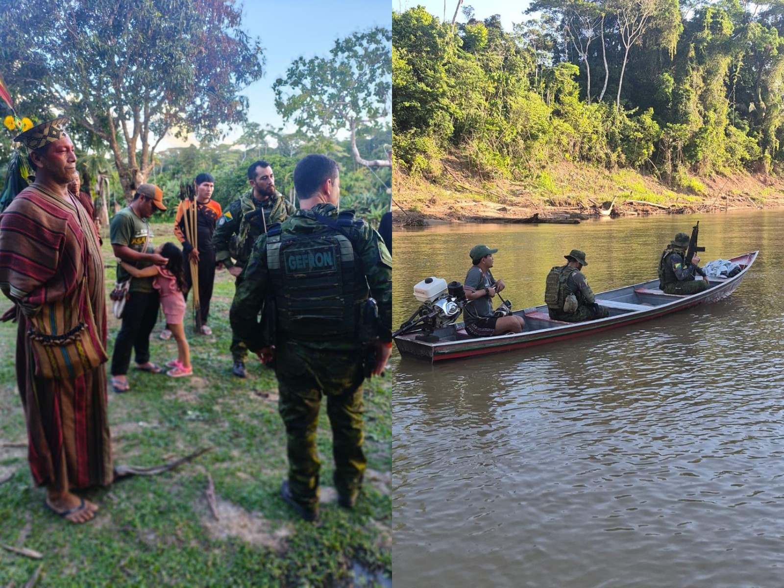 Report of invasion and threat leads to operation on indigenous land in the interior of Acre: 'A lot of tension'