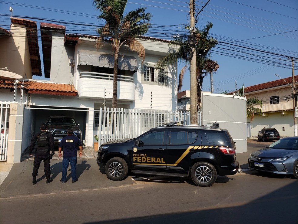 Três servidores da secretaria são alvos da operação — Foto: Polícia Federal
