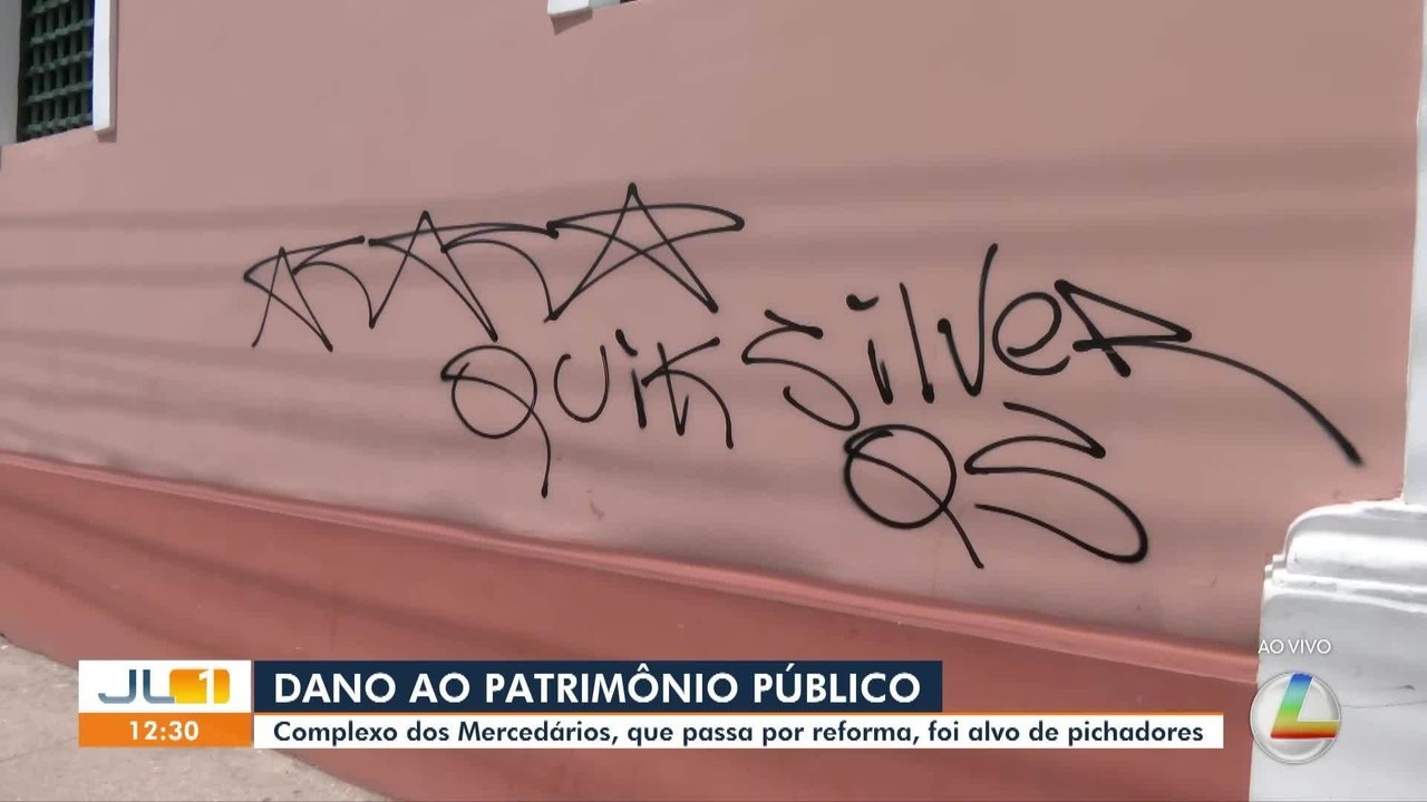 Complexo dos Mercedários, em reforma, é alvo de pichação em Belém