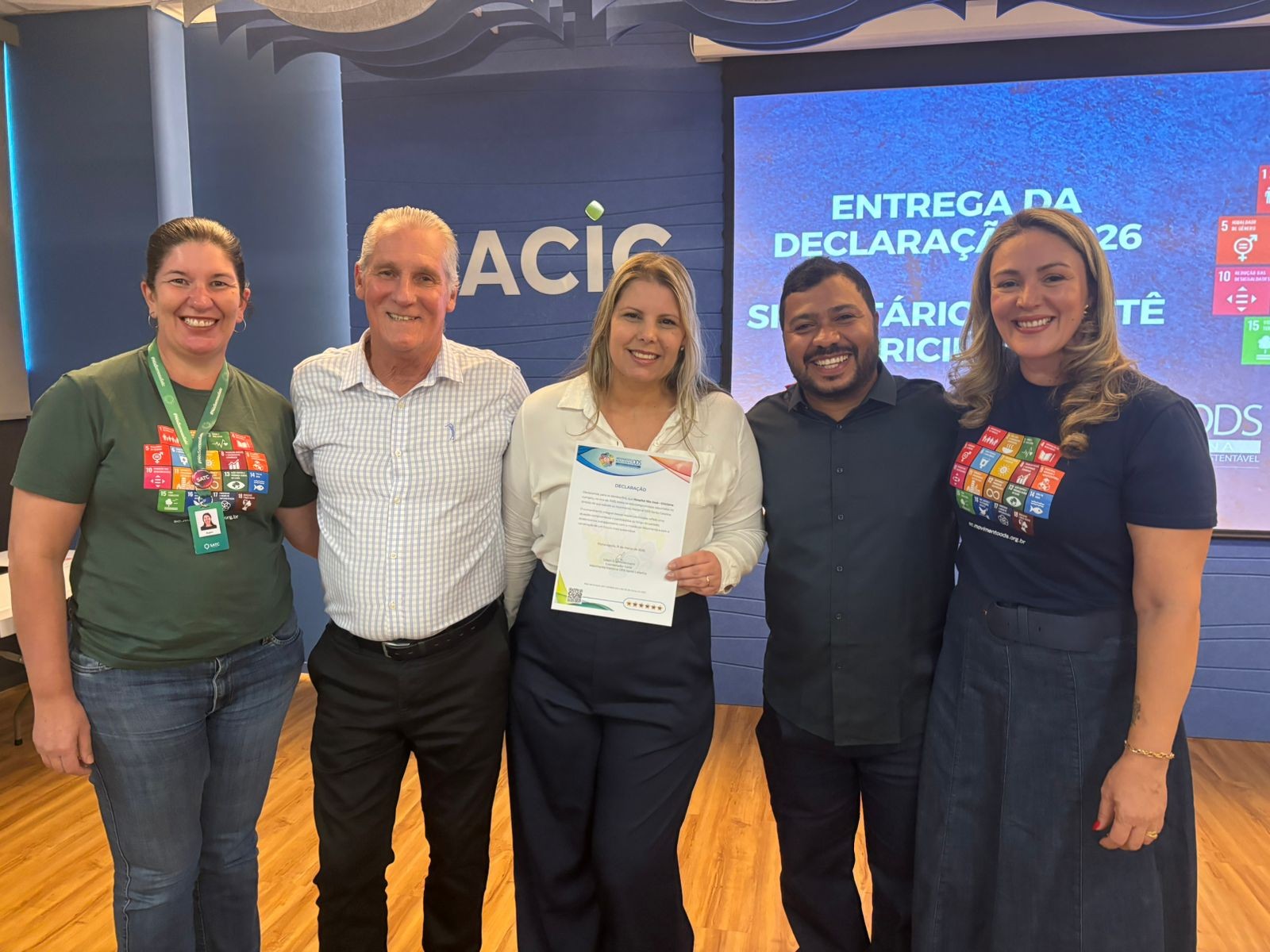 HSJosé recebe Declaração de Signatário 2026 do Movimento ODS