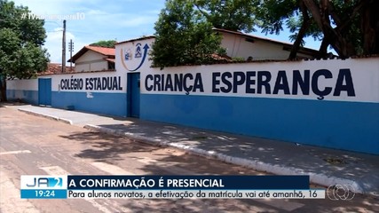 Confirmação de matrícula de aluno novato na rede estadual termina nesta sexta-feira