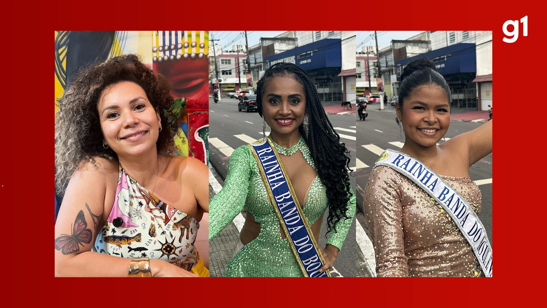 VÍDEOS: Conheça as musas do Carnaval de Manaus que unem tradição e renovação nas bandas de rua