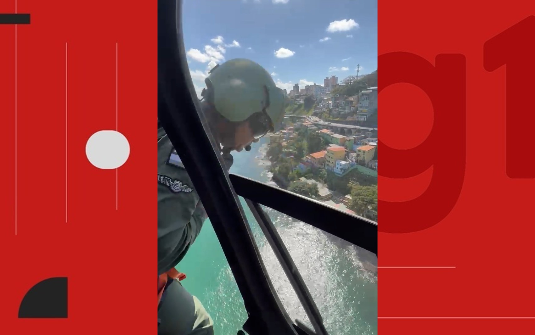 Três são presos em operação contra tráfico de drogas em Salvador; helicóptero, barcos e viaturas são usados na ação