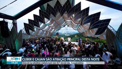 Confira a programação do aniversário de Araguaína nesta quinta-feira (13)