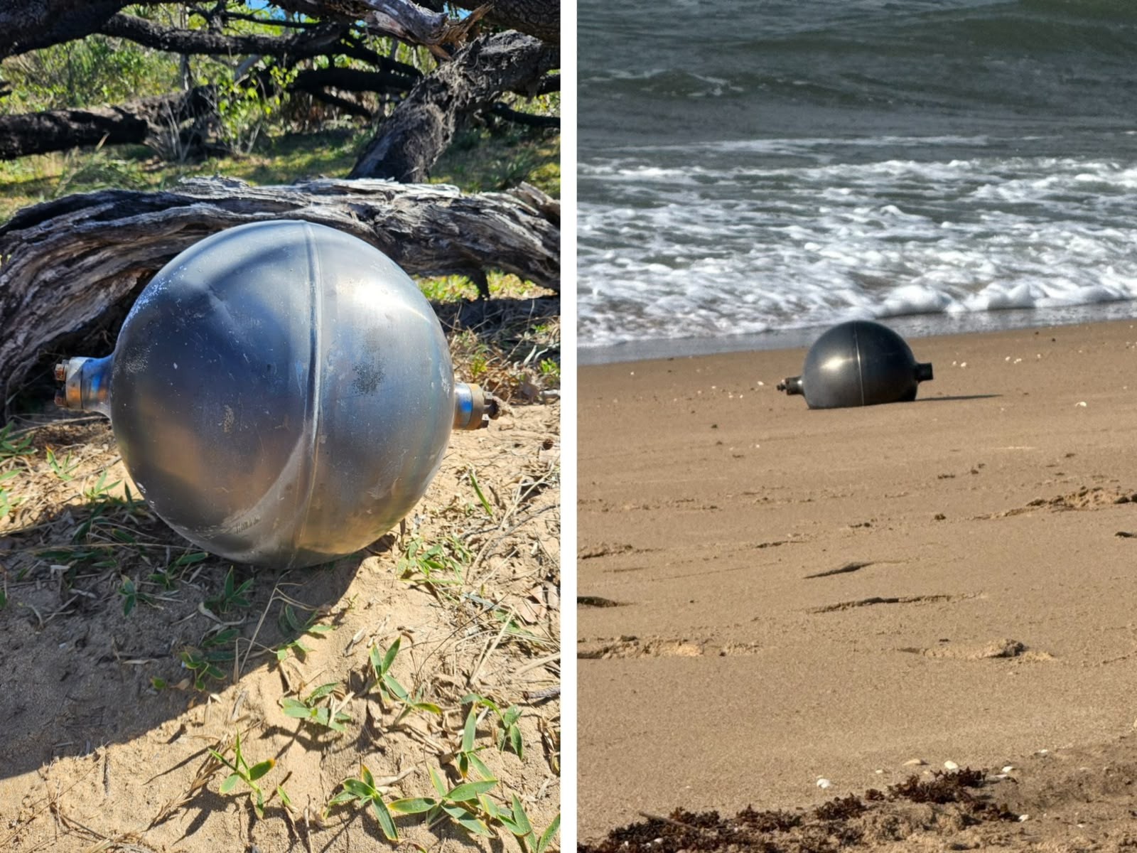 Mistério na Austrália: bolas de titânio caem do céu e forçam autoridades a interditar praia