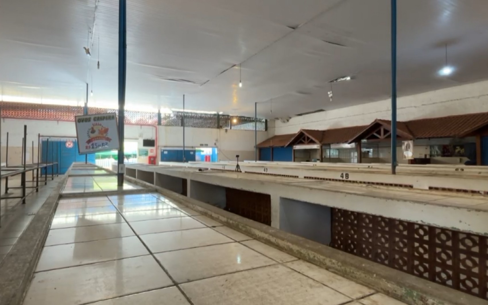 Feirantes reclamam de condições precárias no Mercado do Produtor em Varginha; novo espaço será construído no bairro Santana