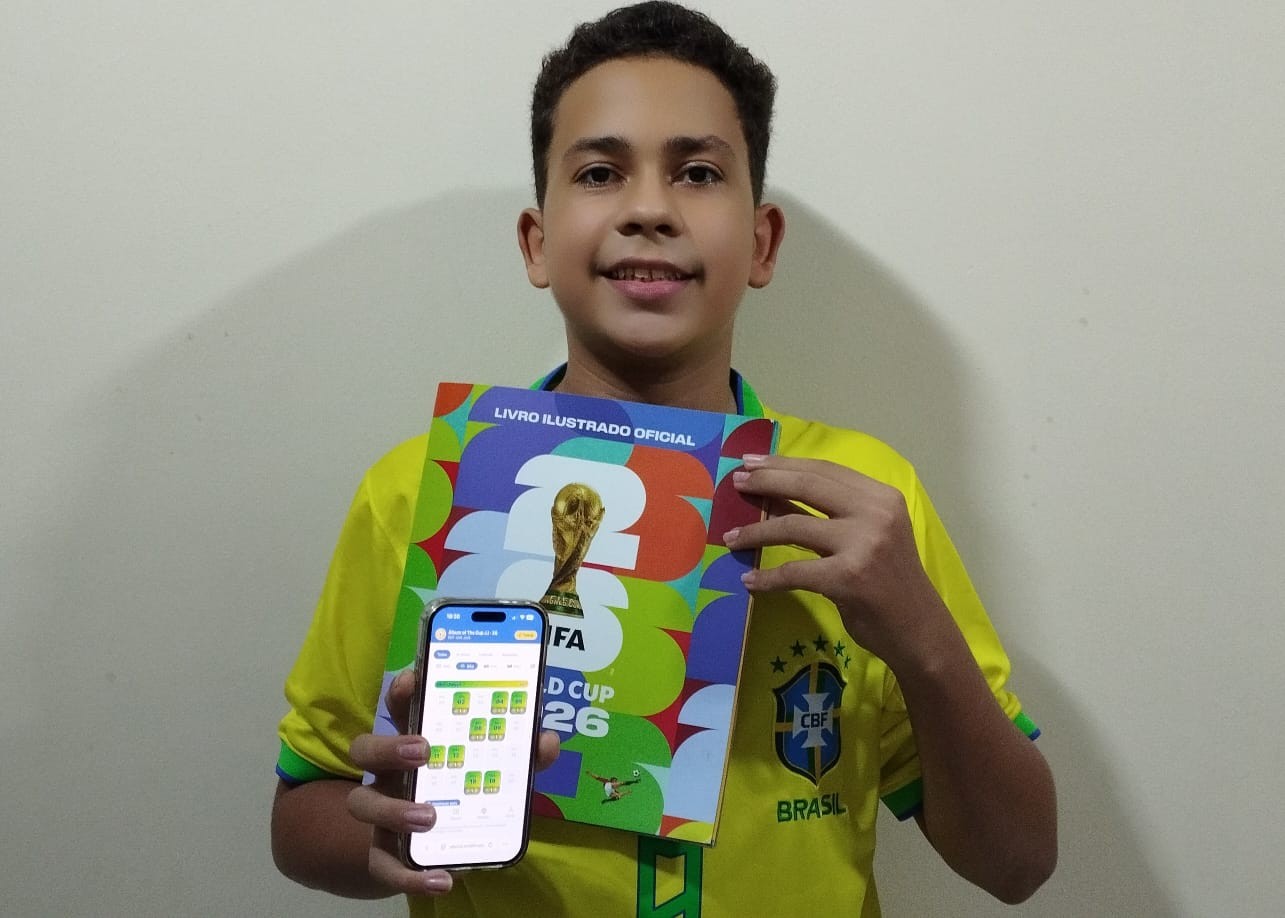 Estudantes de escola pública do interior do Ceará criam aplicativo para auxiliar troca de figurinhas da Copa do Mundo